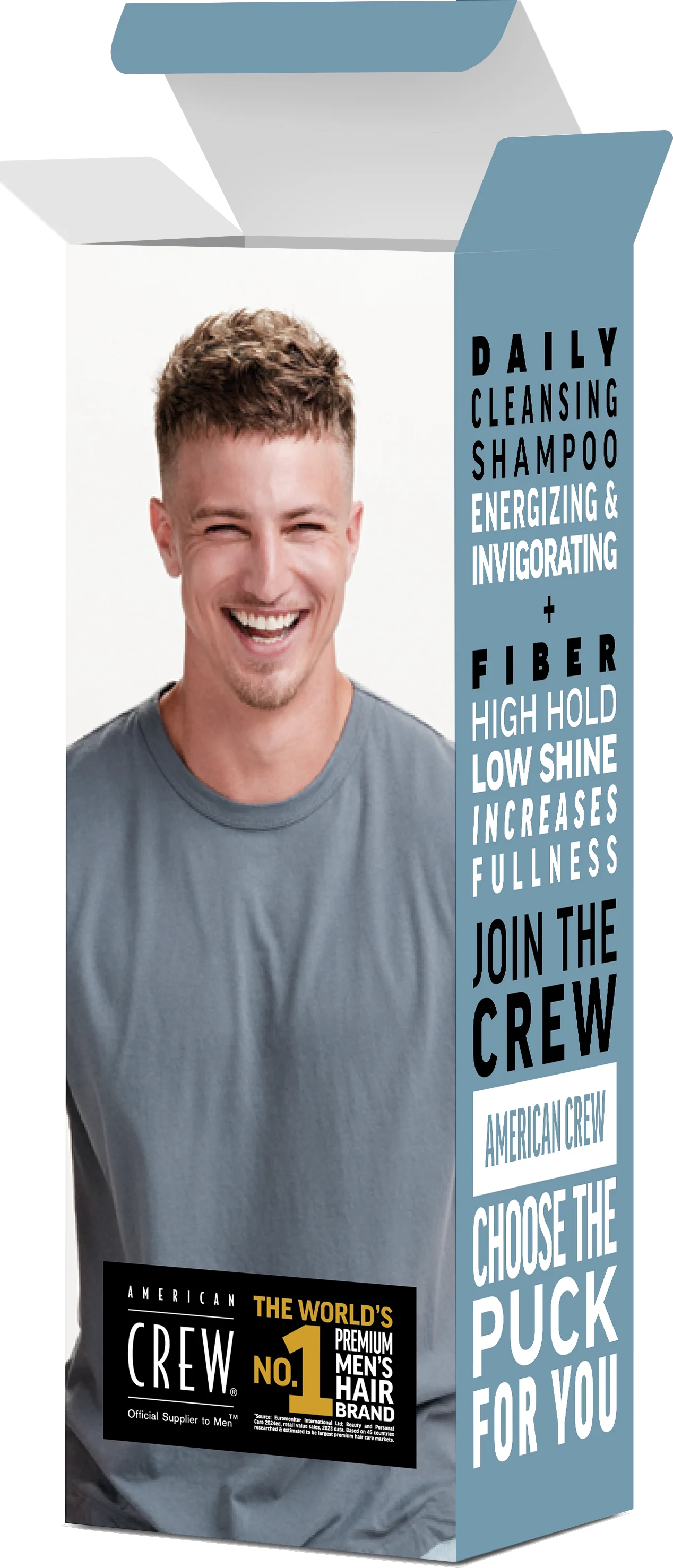 American Crew Fiber 85g + Daily Cleansing Shampoo 250mL - Image 2