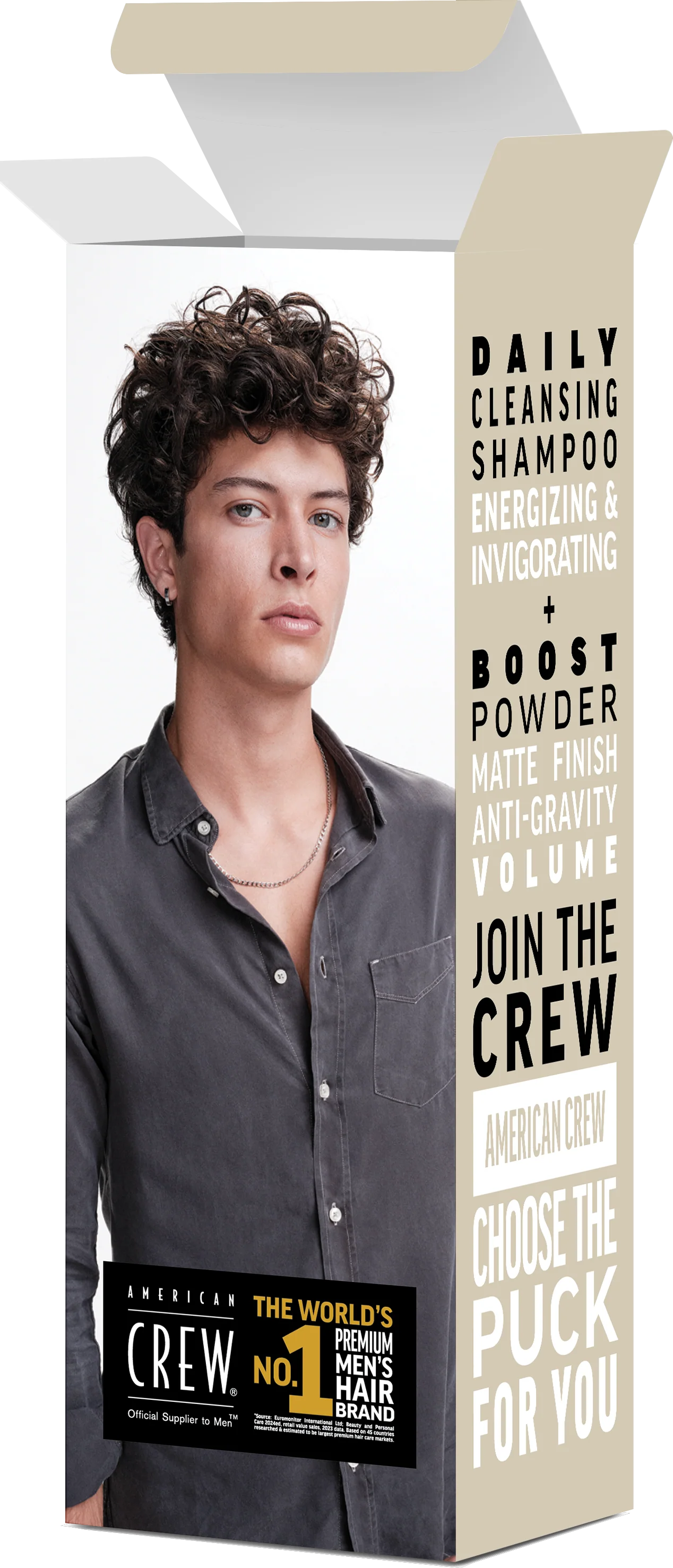 American Crew Boost Powder 10g + Daily Cleansing Shampoo 250ml - Image 2