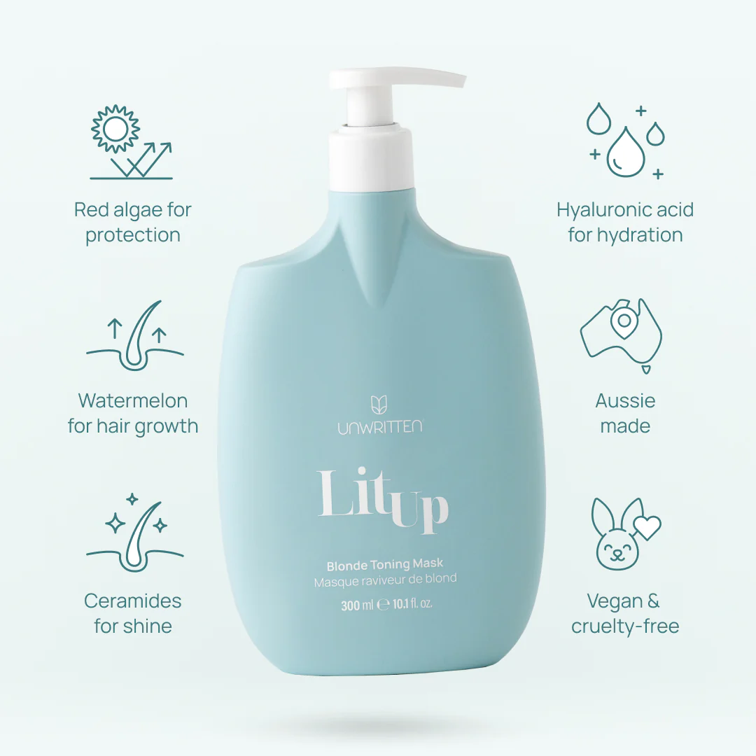 Unwritten Lit Up Blonde Toning Mask 300ml - Image 6
