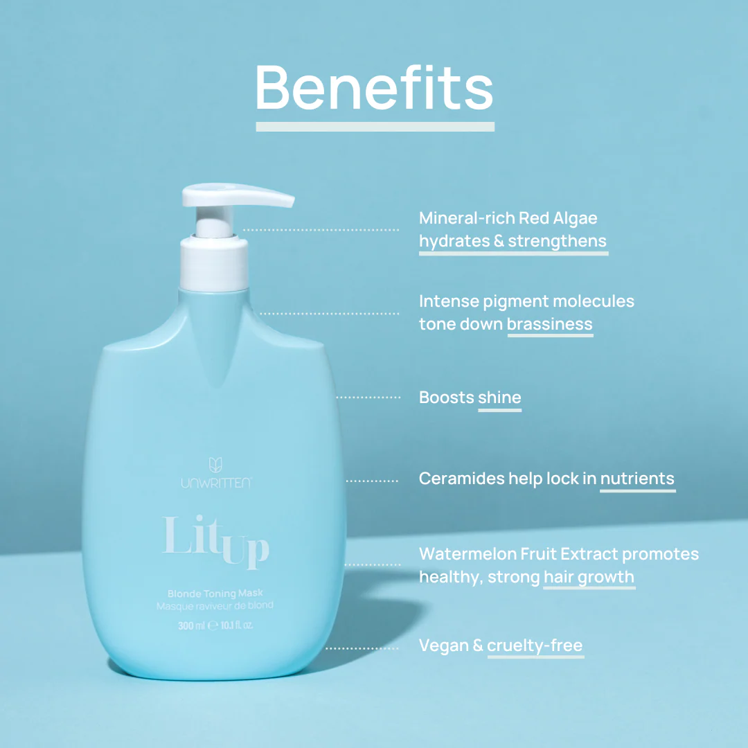 Unwritten Lit Up Blonde Toning Mask 300ml - Image 8